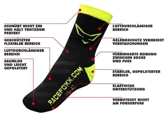 Racefoxx motorrad Socken