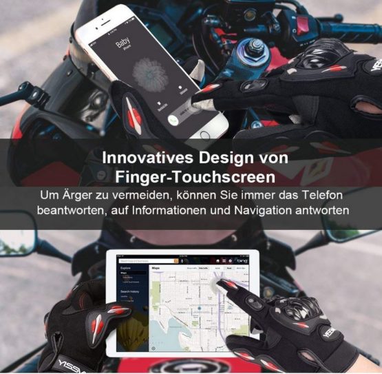 Yissvic Motorrad Handschuhe
