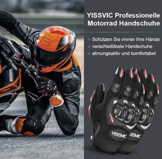 Yissvic Motorrad Handschuhe
